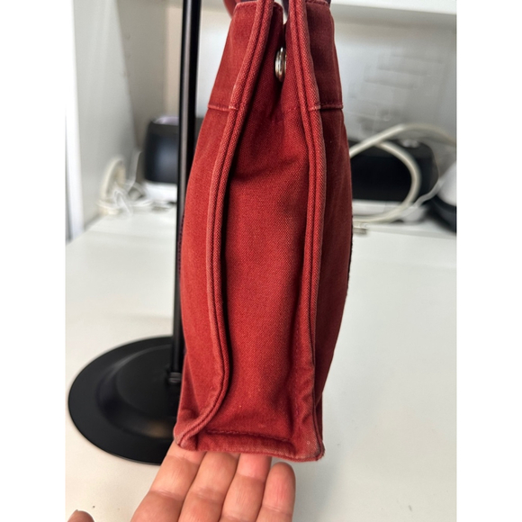 Women's Hermes Tote Bag Small Red - Picture 11 of 16